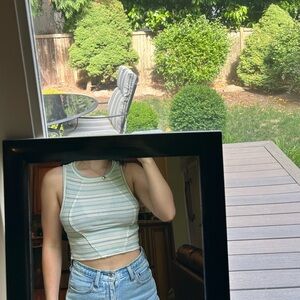 BDG Yellow and Blue Sleeveless Tank Top